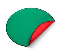 lasuroa Alfombrilla para Árbol de Navidad, 100cm Reversible Protector de Suelo para Árbol de Navidad Falda Árbol de Navidad Alfombra para Suelo de Árbol de Navidad para Protección del Suelo