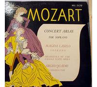 LASZLO QUADRI MOZART CONCERT ARIAS vinyl record