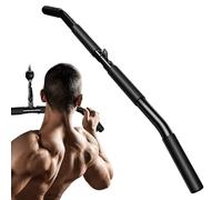 Lat Pull Down, 31in Tricep Workout with Non-Slip Ergonomic Handles, Removable Adjustable Pulley Rope for Gym Fitness Equipment Squat Rack Strength Training Home Exercise