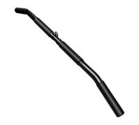 Lat Pull Down Bar, 31in Tricep Attachment, Non Slip Comfortable Handles, Removable Pulley Cable, Strength Training Accessory, Ideal for Fitness Equipment, Squat Rack