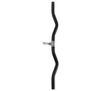 LAT Pulldown Bar, Cable Machine Attachment, Workout Handle, Black, Ergonomic Strength Training Accessory for Core Muscle Bodybuilding Women Fitness Home Gym Back Exercise Deltoids