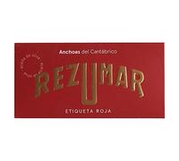 Lata 50gr Anchoas del Cantabrico Oliva ETIQUETA ROJA - Rezumar