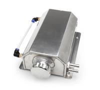 Lata Captura Aceite Aluminio Universal Tanque Depósito Refrigerante Radiador Desbordamiento Combustible Tapón Drenaje Respiradero 1L/2L Depósito Expansión Refrigerante