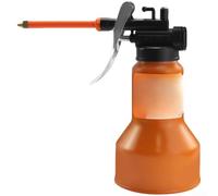 Lata de aceite manual con boquilla de cobre larga, lubricador de acero de alto carbono para un mantenimiento preciso, capacidad de 350 ml/500 ml (ROC-2350)