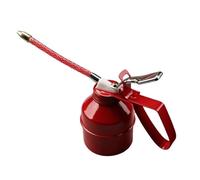 Lata de Aceite Manual con Construcción de Acero Resistente para Lubricación de Precisión en Reparación de Automóviles 300 Ml Rojo (300ML 2 Piezas)