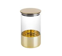 Lata de almacenamiento de cocina hecha de vidrio de borosilicato que soporta grandes diferencias de temperatura, lata de almacenamiento de vidrio de alta transparencia con tapa para alimentos de