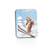 Lata de Chocolate con Leche Serra da Estrela - 50 g - Lata que Recrea la Región de la Serra da Estrela - Llenos de Sabor - Chocolate Ideal para Regalar - Producto Gourmet de Origen Portugués