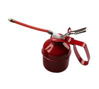 Lata De Engrasador Con Bomba Manual | Botella Pulverizadora De Para Coche De Metal Con Boquilla De Manguera Flexible | Bote De Engrase Automotriz Para Aplicaciones De Motocicletas