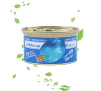 Lata de gel ambientador para coche, bálsamo ambientador sólido para coche | Ambientador Sólidos Para El Hogar - Bálsamo aromático para lata de bloque de madera, bálsamo aromático para inodoro doméstic