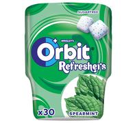 Lata de grageas Wrigley's Orbit Refreshers sabor menta y hierbabuena, 67 g
