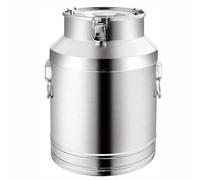Lata de Leche de Acero Inoxidable 5-88L bidones for Transporte/Cubo for Vino Resistente Jarra Barril Aceite,capacity-7Liters