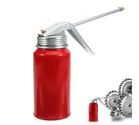Lata de lubricante: engrasador de bomba de alta presión multiusos, dispensador manual de metal con boquilla larga y flexible | Accesorios profesionales del coche para el uso industrial del hoga
