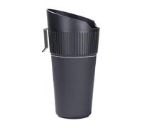 Lata de residuos de coche - Cuero embalaje de coche basura Can Cup Holder | Residuos de cubo de basura del vehículo, organizadores multifuncionales lavables y almacenamiento para SUV Home