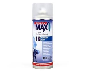 Lata de spray de barniz mate transparente 1K de Spray Max (400 ml)