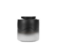 Lata de té Ceramic Tea Canister Household Sealed Storage Jar For, Coffee, Sugar, Spice, Nuts Almacenamiento de té(Multi-colored)