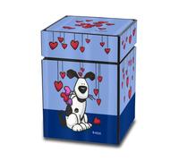 Lata de té Ed Esquina Love Dog Pop Art