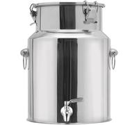 Lata de transporte de acero inoxidable, solución de almacenamiento de cocina a prueba de fugas para leche y vino