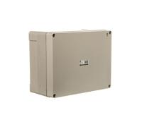 Lata hermética INDUSTRIAL n/t 340x270x165 IP65 gris 2726-00