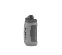 FIDLOCK Twist - Botella individual de 450 ml, color negro, con conector giratorio (sin base de bicicleta), soporte magnético para botella de bicicleta con portavasos BIcycle
