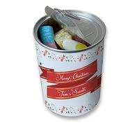 Lata personalizada Pick & Mix Dulces con diseño festivo de Navidad, regalo de cumpleaños, regalo de Navidad novedoso relleno de calcetines (grande)