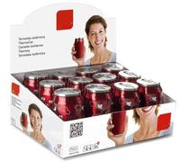 Lata termo eco 0,50L con aislamiento, tapa hermética y diseño ergonómico, ideal para bebidas frías o calientes en exteriores.