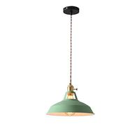 LATAFA Luces Colgantes Creativas Con BaseE27 Lámpara De Techo Bohemia Con Estilo lámpara Colgante Atmosférica Moderna Accesorio De Iluminación De Techo De Color De Un Solo Cabezal Restaurante Comedor