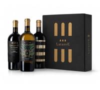 Latarce | Pack Regalo 3 Botellas Vinos Gourmet D.O. Toro 75cl | Vino Tinto Selección + Verdejo + Vino Dulce Selección | Edición Limitada Alta Gama | Estuche Elegante Ideal para Regalar