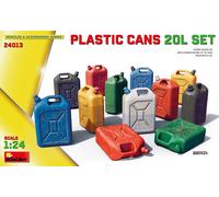 Latas De Plástico 20L Set 1:24 Kit De Modelo De Plástico MINIART