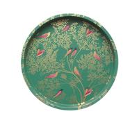 Latas Elite Sara Miller - Bandeja profunda con pájaros verdes 300mm(d)