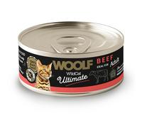 Latas Ternera Gatos 85gr | Comida Húmeda Completa | Receta Saludable Equilibrada | Proteína Digestión Fácil | Paté Irresistible | Gatos Adultos Exigentes | Ingredientes Naturales 96%