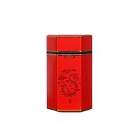 Latas vacías de hojalata de metal, lata de té estilo chino, recipiente de metal vintage para té, azúcar, café (L-G)