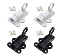 Latch Automático De Resorte Automático De 4 Piezas, Con Uñas De 4 Piezas, Accesorios Para El Hogar, Adecuados Para Ventanas, Gabinetes, Cajas De Herramientas Y Puertas Del Patio.