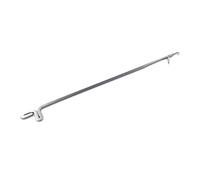 Latch Crochet Hook Small Size Single Head Ergonomic Design Alloy Latch Hook Crochet Needle For Knitting Crocheting Beading Crafting Household Use (Type 2)