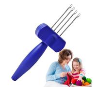 Latch - Gancho - Cuerda de tejer - Abs Cordy Icord Maker | Fabricante de pana tejer con instrucciones claras del usuario | Herramienta de ganchillo de punto de lana para actividades de punto