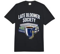 Late Bloomer Society Café Graduación Clase Humor Sabiduría Comfort Colors Adult Heavyweight T-Shirt