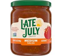 Late July Snacks Medium Salsa, 450 ml Tarro