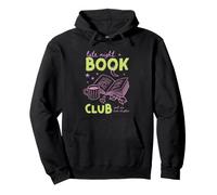Late Night Book Club Bookish Reading Novela Biblioteca Café Arte Sudadera con Capucha