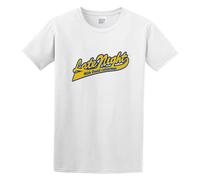 Late Night David Letterman Print Unisex T-Shirts Men tee Cotton Tops White Shirt S