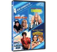 Late Night Laughs Vol. 1 with 4 Film Favorites: Wayne's World, Coneheads, The Ladies Man & Superstar