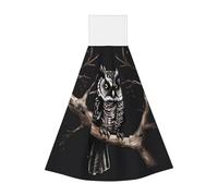 Late Night Owl Toallitas absorbentes de terciopelo coral para colgar para cocina, baño, camping, exterior y mucho más