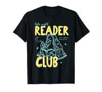 Late Night Reader Club Goose Book Lover Bookworm Bookish Camiseta