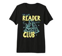 Late Night Reader Club Goose Book Lover Bookworm Bookish Camiseta Premium