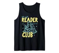 Late Night Reader Club Goose Book Lover Bookworm Bookish Camiseta sin Mangas