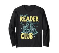 Late Night Reader Club Goose Book Lover Bookworm Bookish Manga Larga