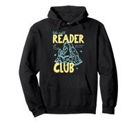 Late Night Reader Club Goose Book Lover Bookworm Bookish Sudadera con Capucha