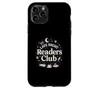 Late Night Readers Club Moon & Stars Book Lover Carcasa para iPhone 11 Pro