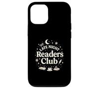 Late Night Readers Club Moon & Stars Book Lover Carcasa para iPhone 12/12 Pro