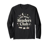 Late Night Readers Club Moon & Stars Book Lover Manga Larga
