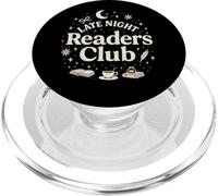Late Night Readers Club Moon & Stars Book Lover PopSockets PopGrip para MagSafe