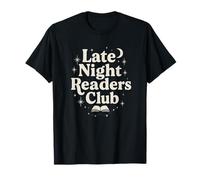 Late Night Readers Club - Moon & Stars Book Lover tee Camiseta